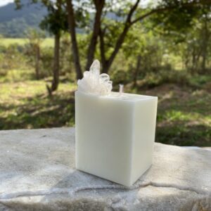 Quadrada média Quartzo branco