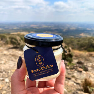 Vela aromática pote